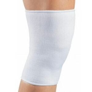 ProCare dj orthopedic Knee Support, Pullover Sleeve, Knit Elastic, White XL NEW!